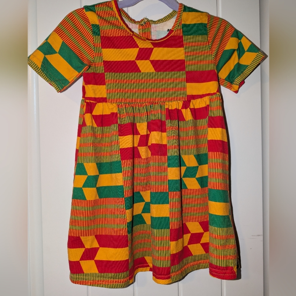 Box#32  ♨️ 5 For $35 ♨️ Vibrant ade + ayo Dress